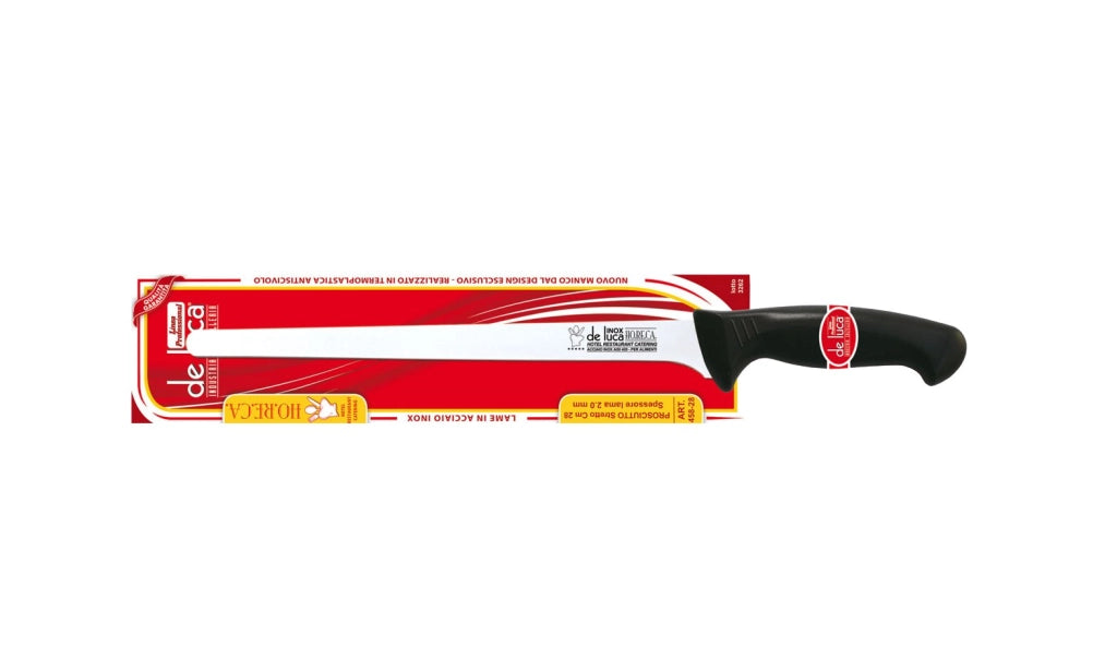 COLTELLO PER PROSCIUTTO 28 cm - DE LUCA COLTELLERIE