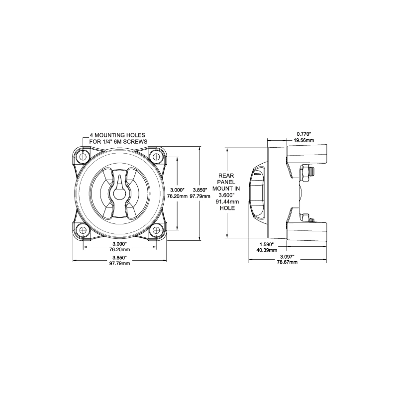 DEVIATORE 0-1-2 SERIE E