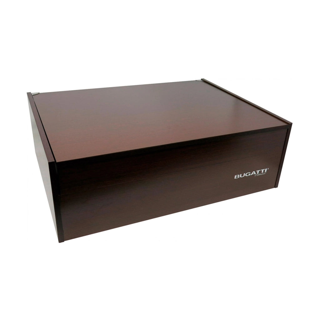 ALADDIN Ghiera Argento Anticato, Posate Set 75 Pz, Scatola Wenge, Colore: Nero