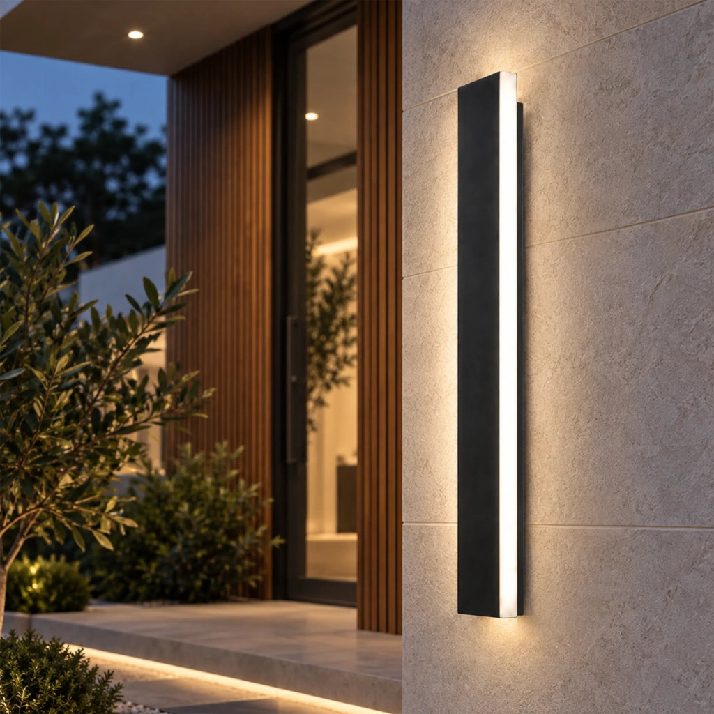 Lampada Da Parete Led Per Facciata Jnh035-g 60 Nera