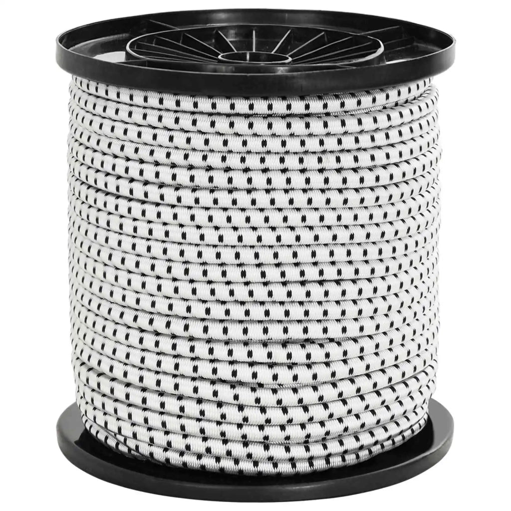 Corde Bungee 4 mm Nero e Bianco PP e gomma 42047638
