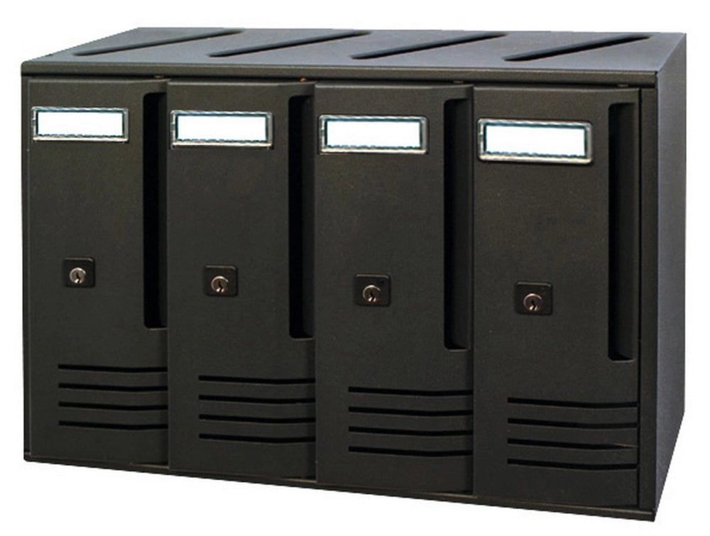 1pz alubox cassetta postale a 4 posti ghisa art. c4 cod:ferx.13340