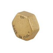 TAPPO FEMMINA IN OTTONE GIALLO- 2- CAVAL- pezzi 1
