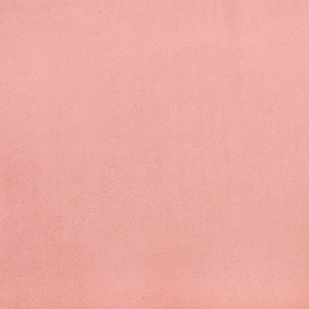 Giroletto con Testiera-Letto con Testiera senza Materasso Rosa 140x190 cm Velluto