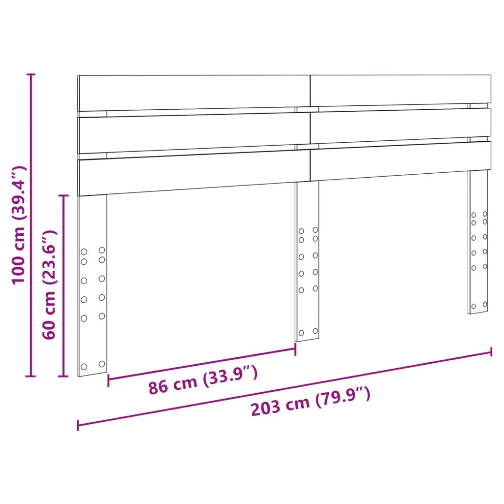 Testiera | Testata Legno vecchio Legno multistrato