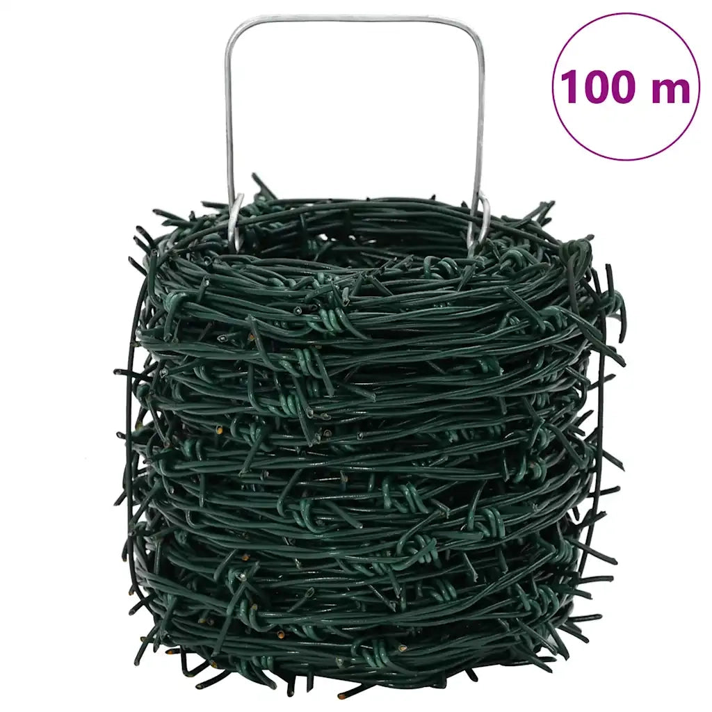 Filo Spinato Verde a Rotolo 100 m 141077
