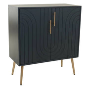 Mobile da ingresso in legno e metallo 75x37x84,5