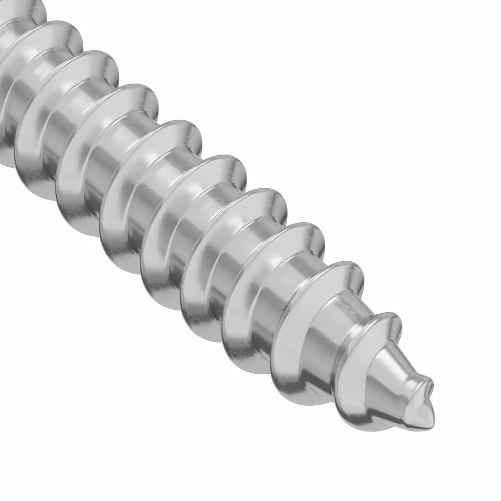 Vite in Legno 3273 pz Argento 9,8 x 53 mm Acciaio CFW4656070