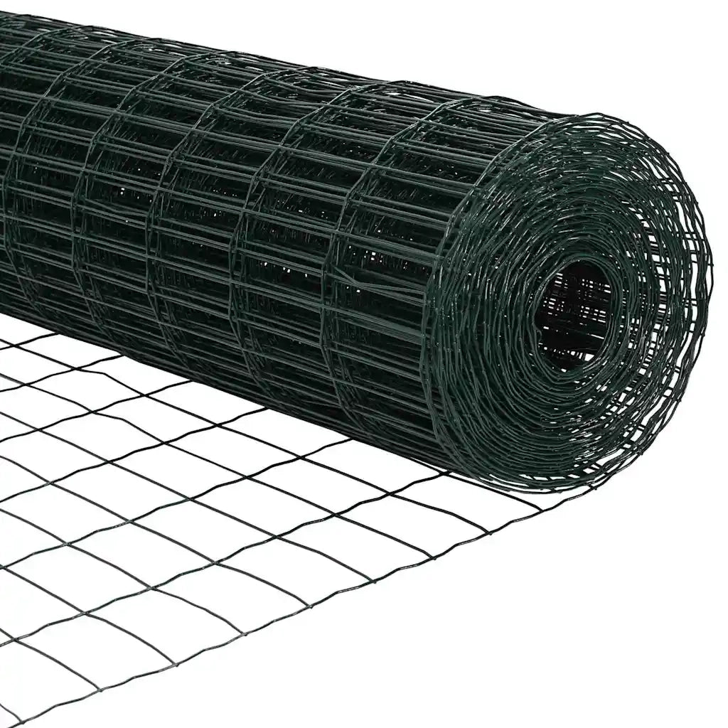 Recinzione Euro Verde 1,5 x 10 m Ferro rivestito in PVC 42004352