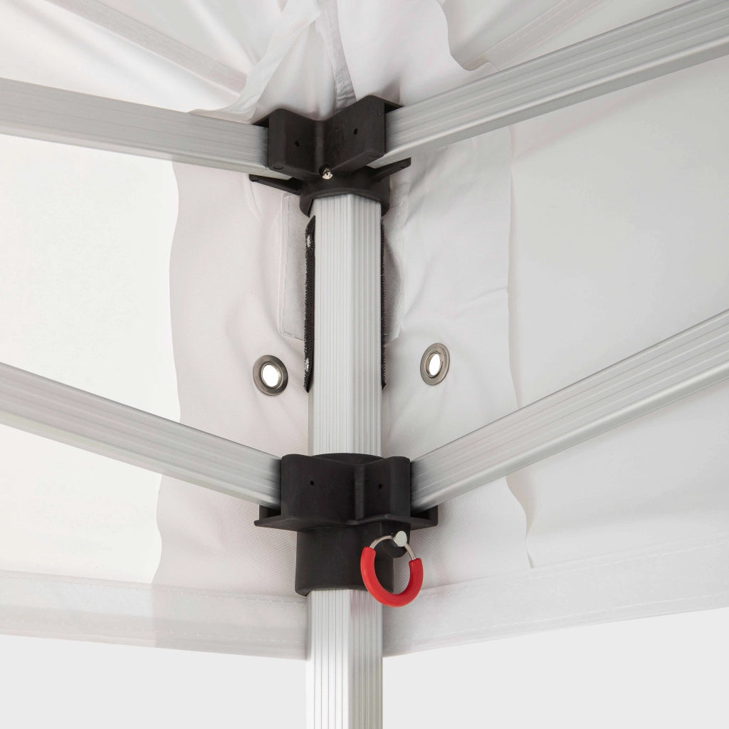 Oviala - Tenda pieghevole 3x45m 300g/m² 40MM bianca
