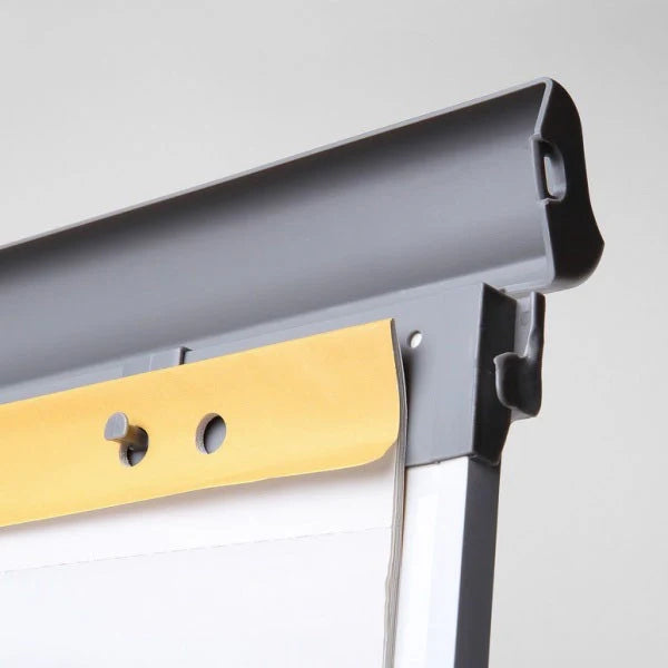 Lavagna magnetica porta blocco con ruote