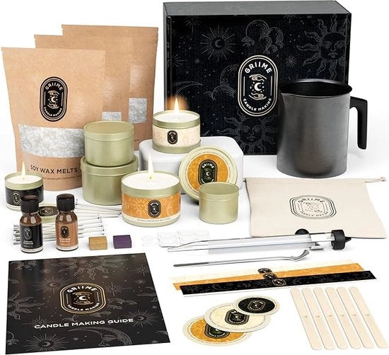 Set per creazione di candele