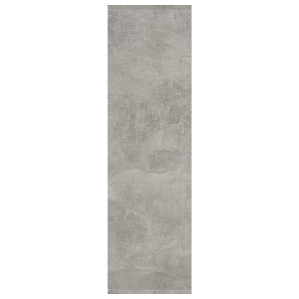 Divisorio-Paravento Grigio Cemento 40x30x103 cm in Truciolato
