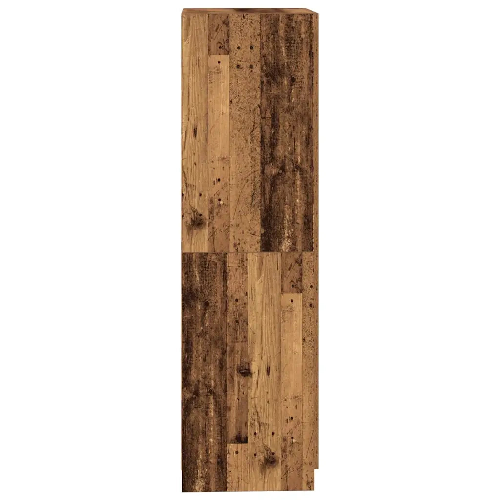 Armadio Legno Antico 90x52x200 cm in Truciolato CFW1331780