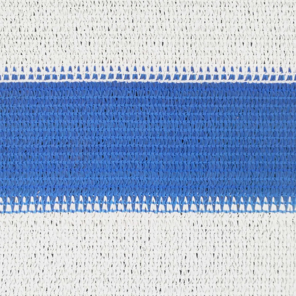 Vela Parasole | Telo Ombra | Vela da ombra Blu e Bianco 3 / 4 x 2 m HDPE