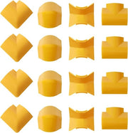 Accessori per canali cavi a parete gialli - 100 x 5 x 15 cm