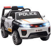 Auto Polizia Bambini Telecomando ¨C Zephmum ¨C Bianco