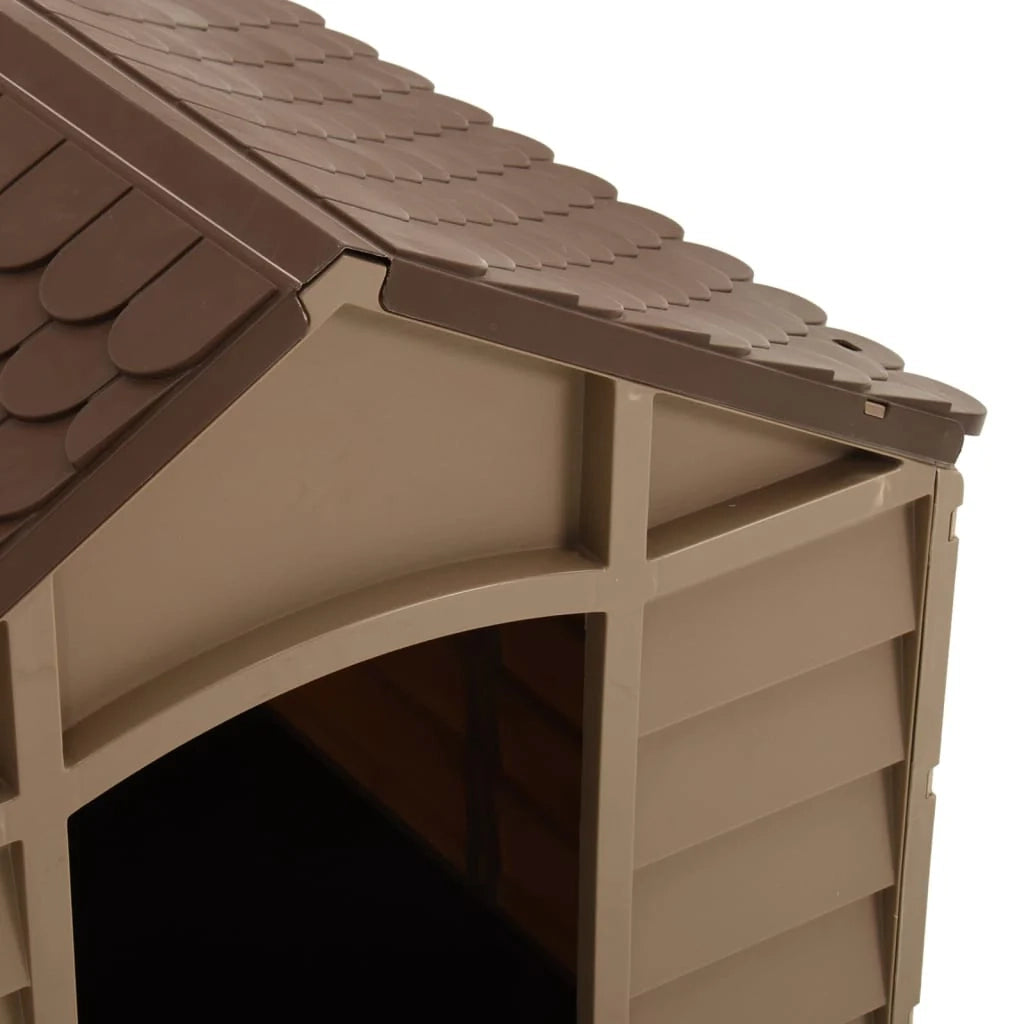 Cuccia per animali domestici 71 x 71,5 x 68 cm PP marrone 02_0001542