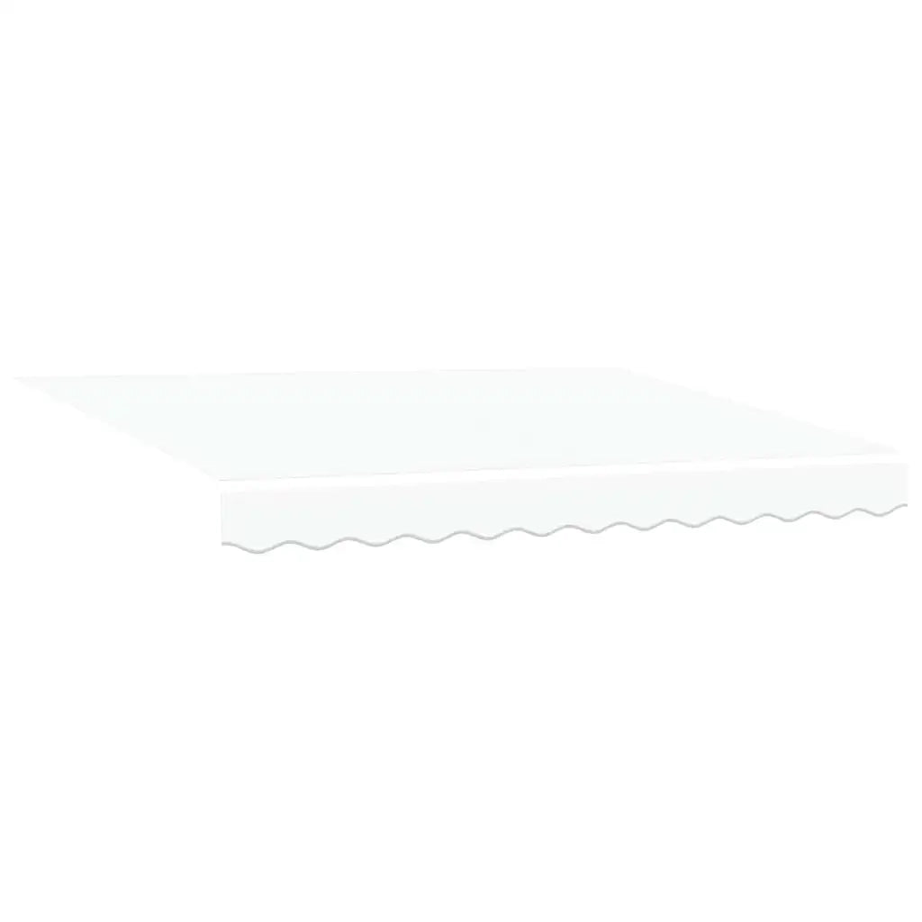Telo di ricambio per tenda da sole-Telo da sostituire per tenda da sole Bianco 3,5 x 2,5 m