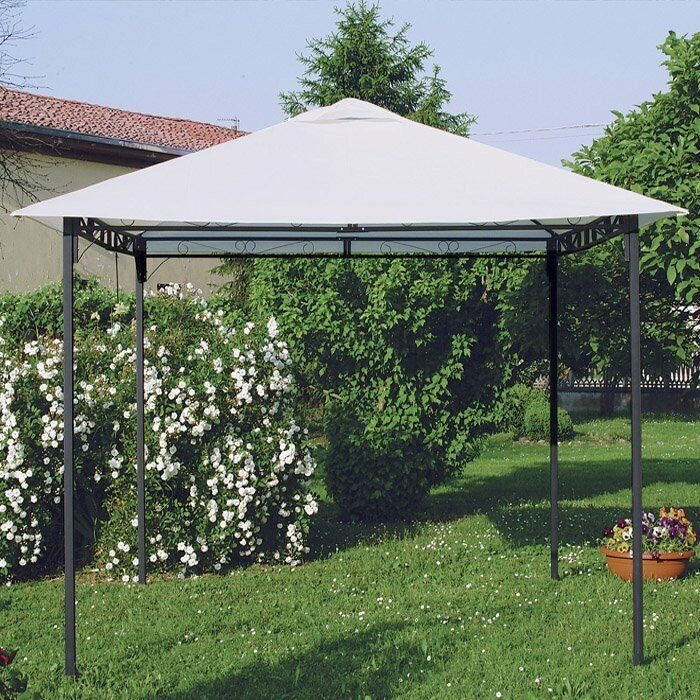 Telo Di Ricambio Per Gazebo Style Dimensioni 3X3 Colore Avorio - Biacchi Ettore