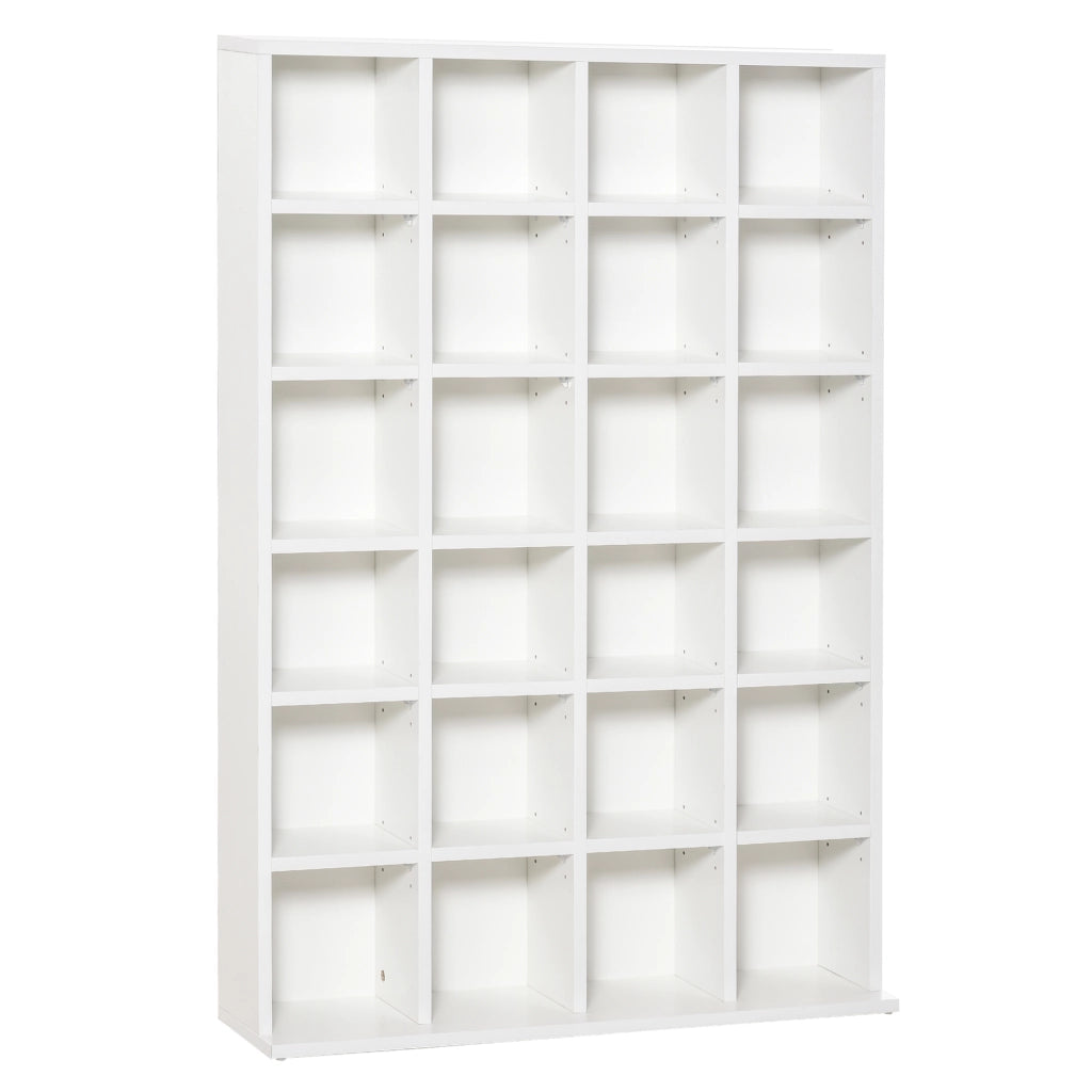 Libreria in legno con ripiani regolabili ¨C Minimal ¨C 89x130,5 cm, bianco