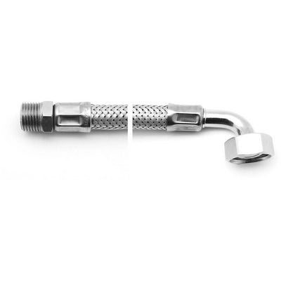 FLESSIBILE PARINOX PER ACQUA CON CURVETTA M1/2 x F3/4- cm 35- PARIG- pezzi 1