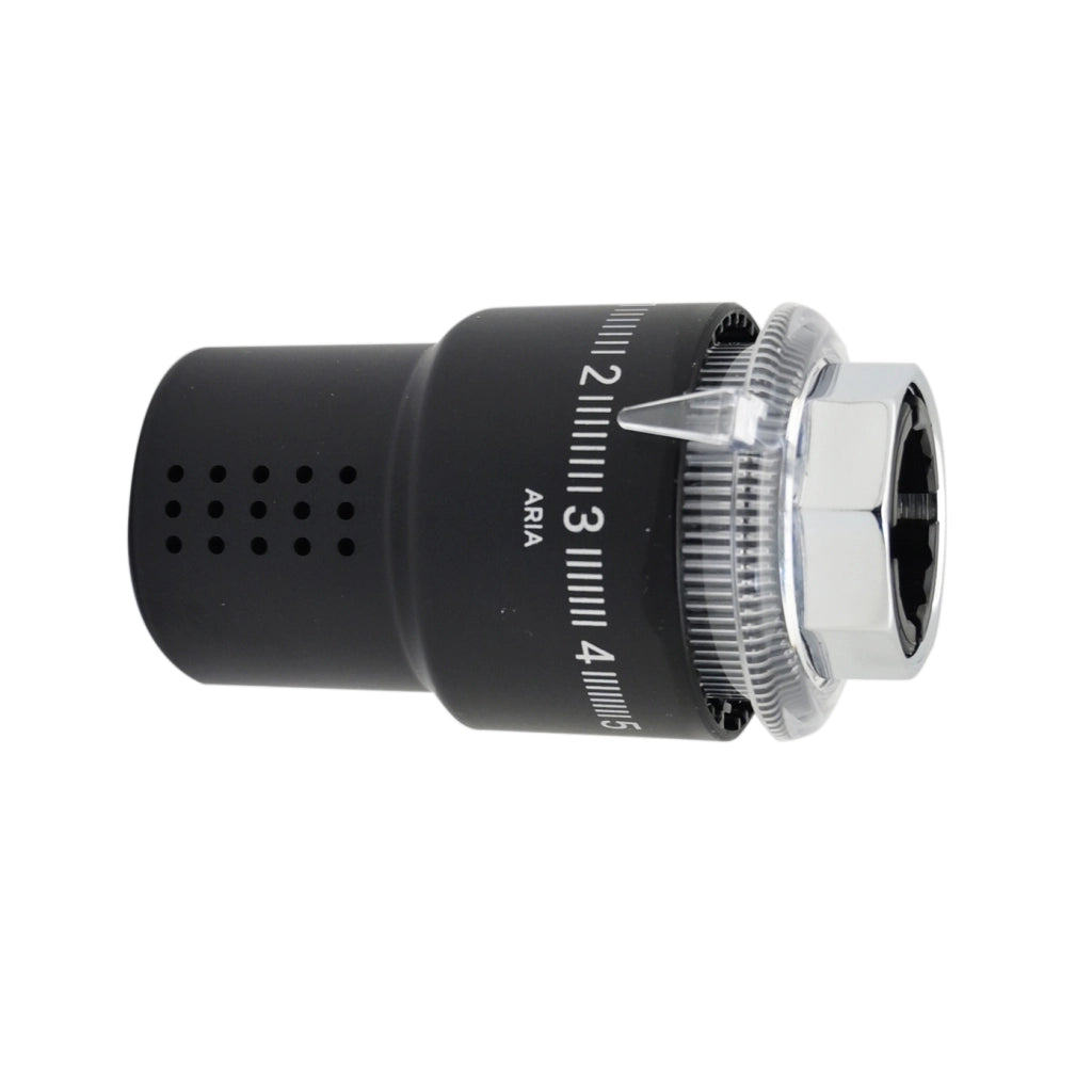 TESTA TERMOSTATICA ARIA C/SENSORE LIQUIDO- Nero M30 x 1,5- SR- pezzi 1
