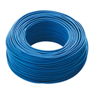 Cavo elettrico cordina unifilare fs17 sezione 25mmq azzurro 25 metri