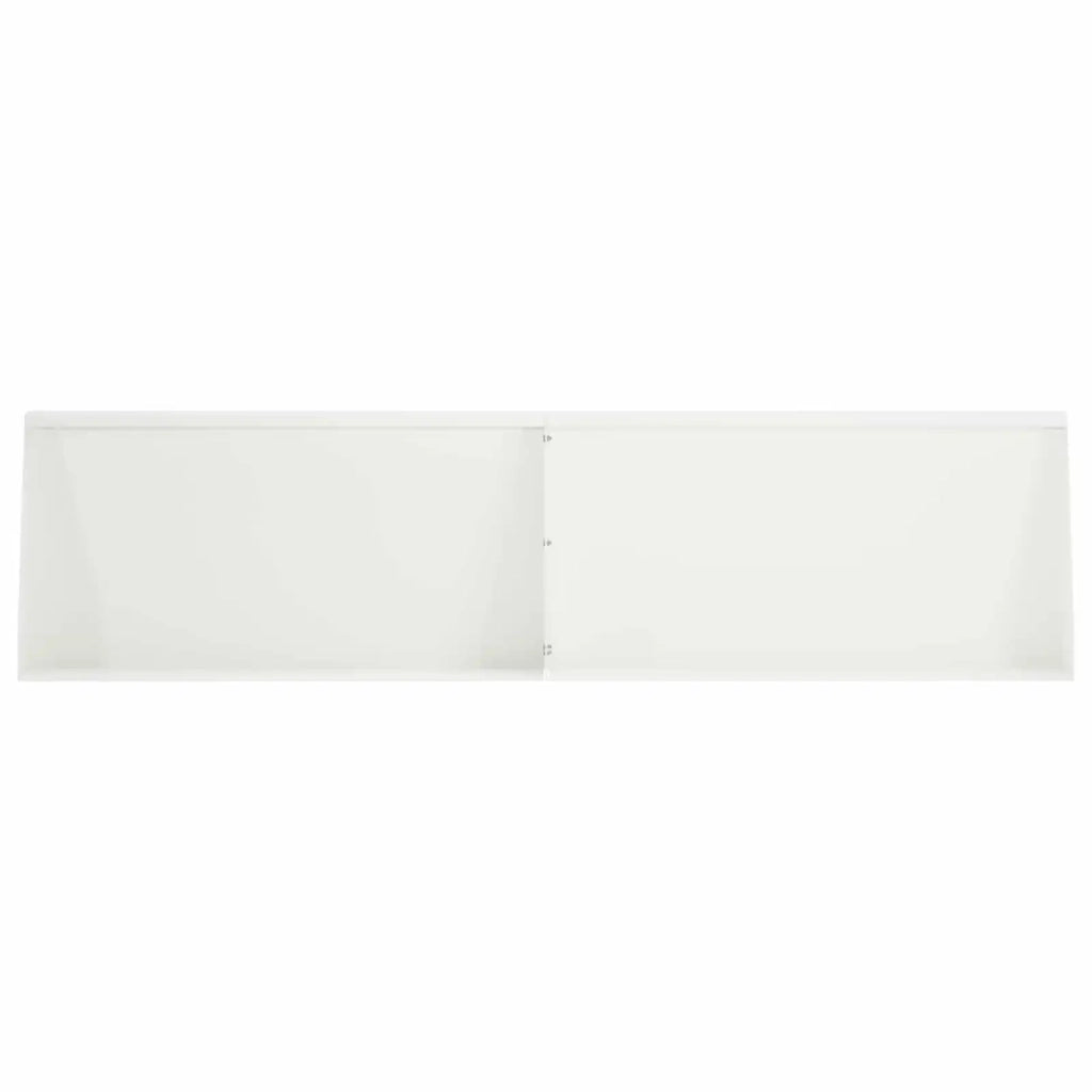 Muro di contenimento 6 pz 80 x 12 x 40 cm Acciaio Bianco 3449185