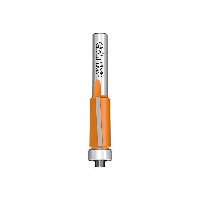 CMT ORANGE TOOLS 706.096.11 Fresa per Rifilare con Cuscinetto Diametro Taglio 9.5 mm Lunghezza 12.7 mm Codolo 6 mm colore Grigio-Arancio