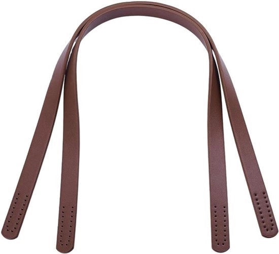 Borselli per Borse - Sostituzione Maniglie - Borsa al Braccio 2 Pezzi 18,5mm Larghezza Pelle Imitata Portafoglio Borselli per Borse Borsa al Braccio Borsa Portafoglio Riem Sostituzione Maniglie Portafoglio, CoconutBrown.