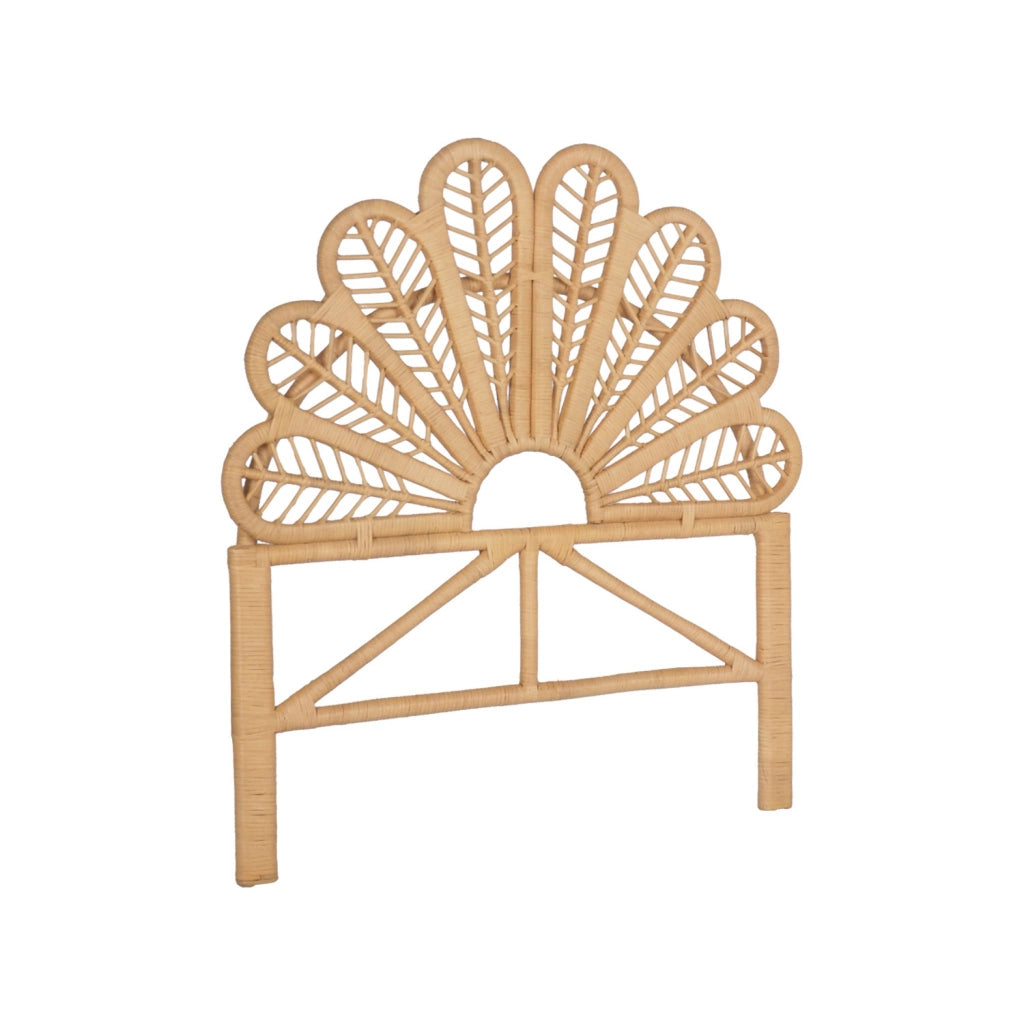 Testata in rattan naturale