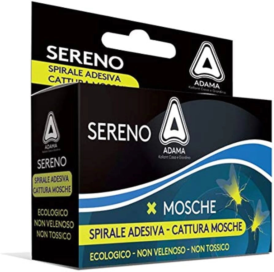 SPIRALI ADESIVE PER MOSCHE Conf. 4 pezzi - KOLLANT
