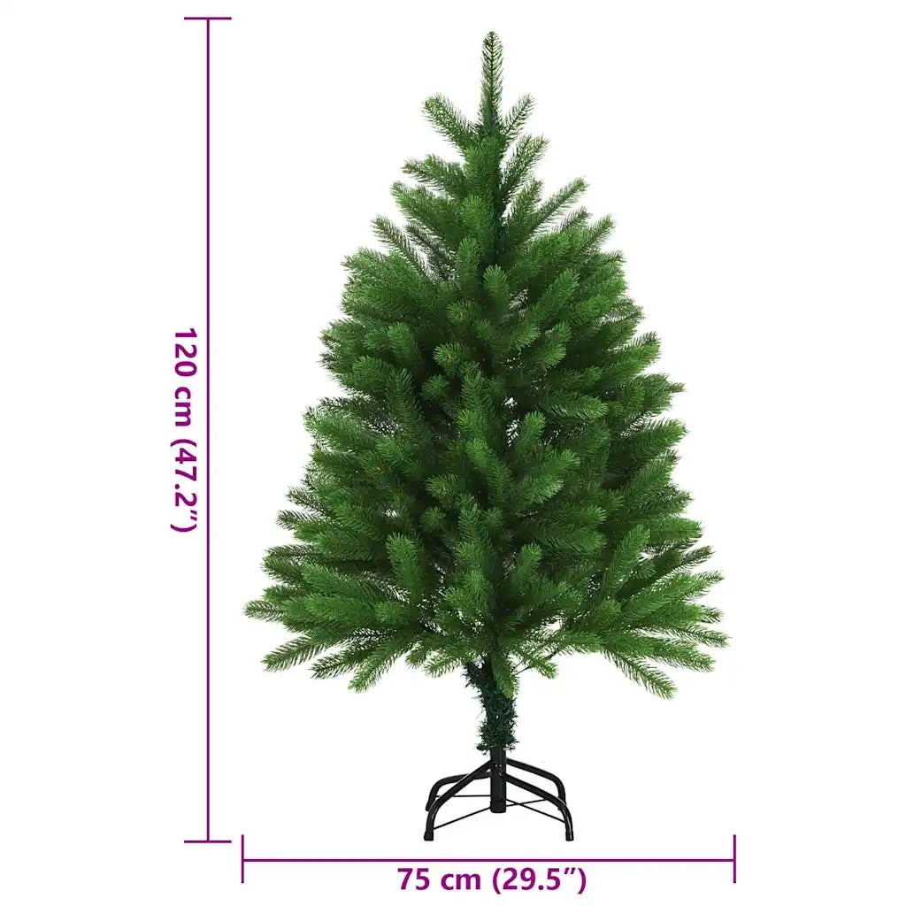 Albero di Natale | Decorazioni natalizie Artificiale Realistico con Punte 120 cm Verde
