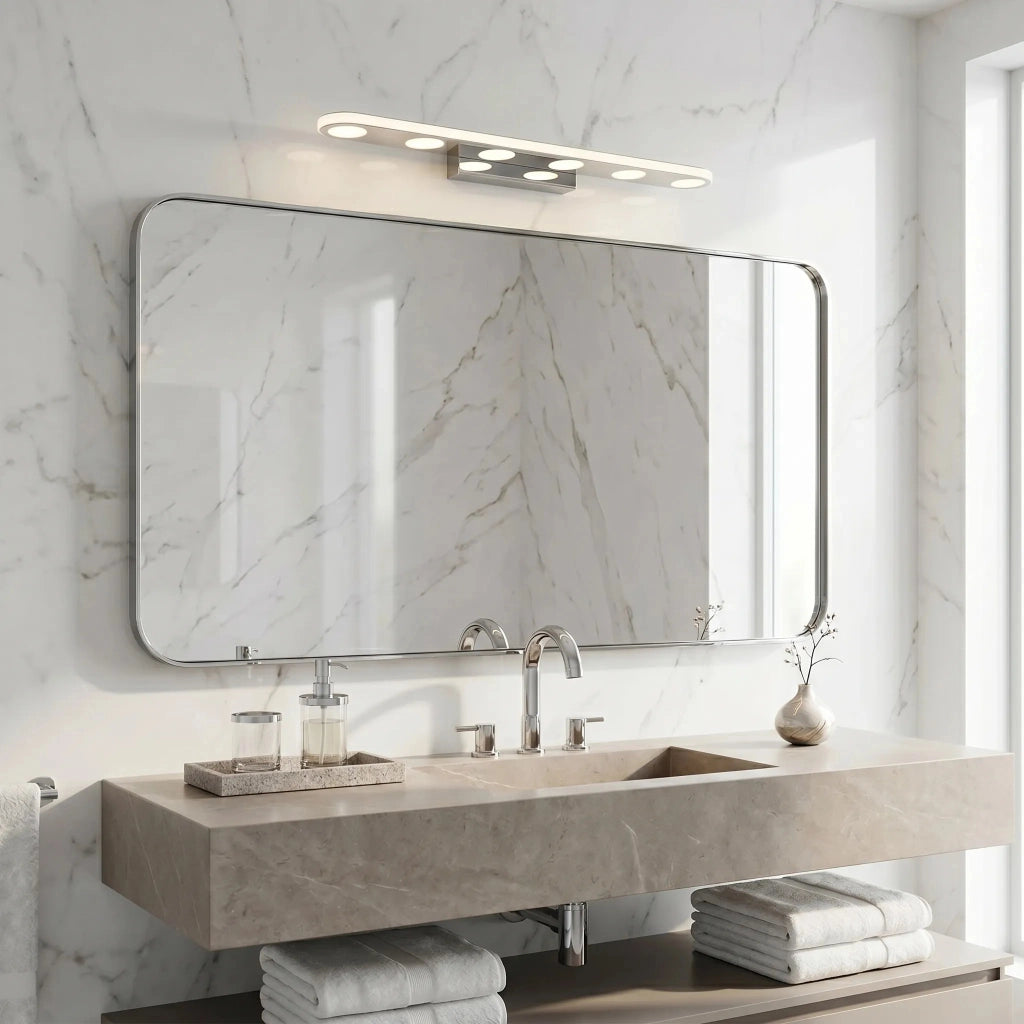 Applique Da Bagno Led Swe056-w Chrome