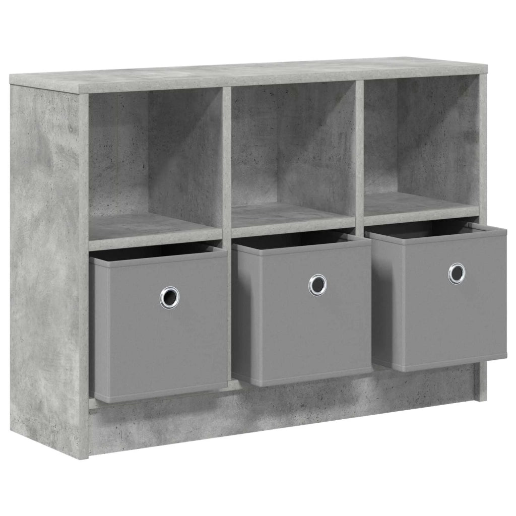 Credenza | Madia | Buffet da pranzo | Armadio da pranzo con cassetto Grigio cemento 73,5 x 22,5 x 53,5 cm