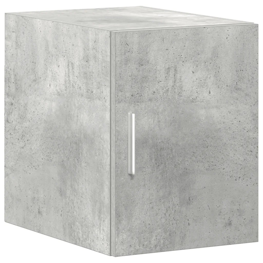 Mobiletto da bagno moderno e sottile 30 x 42,5 x 225 cm grande capacità finitura opaca in legno composito grigio cemento 02_0055555