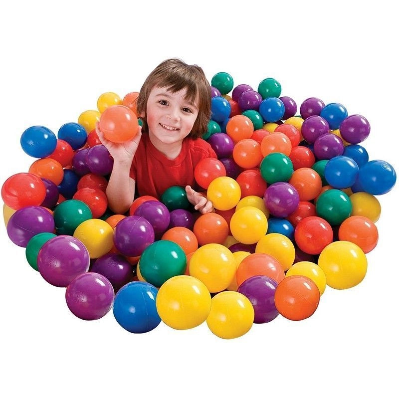 Intex 49602NP Set 100 Palline Colorate per Bambini Gonfiabili e Piscine 6.5 cm colore Multicolore