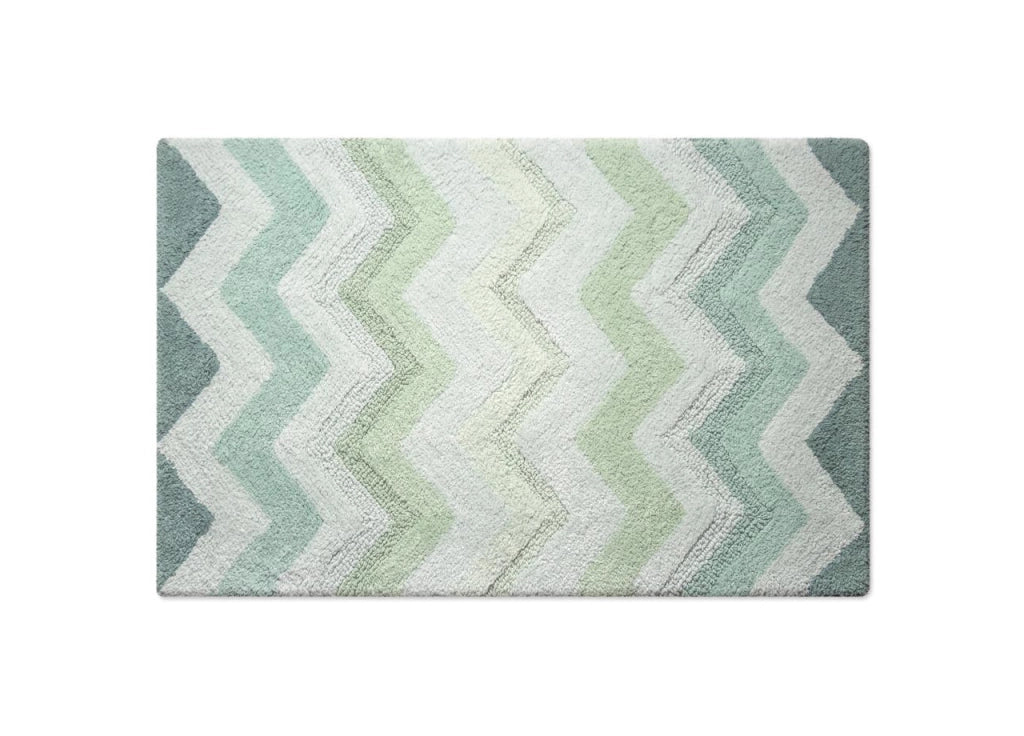 Tappeto Casa Bagno Cotone Spugna Morbida Antiscivolo Tono Su Tono Corner - 50x80 - Bosco