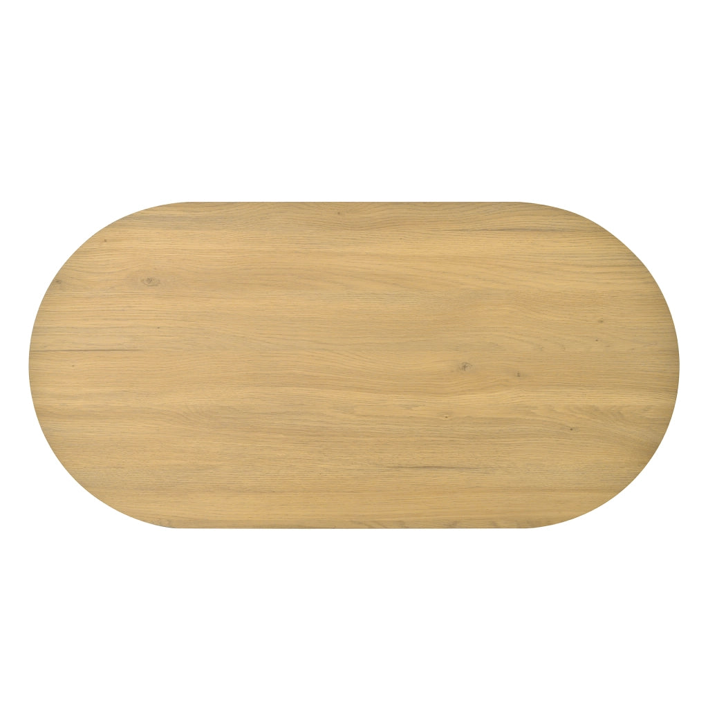 Tavolino da salotto elevabile 110 x 55,5 x 40 cm in MDF effetto legno naturale con vano e mensola
