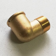 Gomito curva da 3/8 mf in ottone