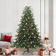 Albero di Natale artificiale con 300 LED Verde 240 cm 3395573