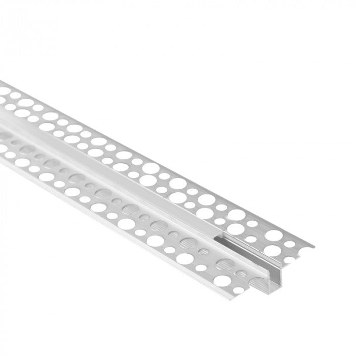 Profilo LED incasso GPW01 anodizzato diffusore latte 1m Ecolight