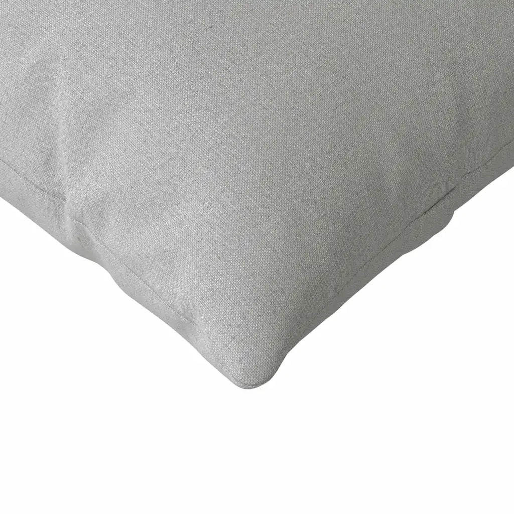 Cuscini da Divano 2 pcs Grigio Nuvola 200 x 40 cm Tessuto 42013881