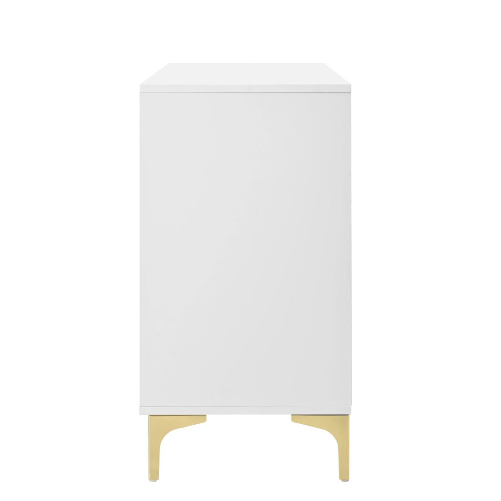 COMÒ 6 Cassetti 120x40x76 cm MDF Bianco