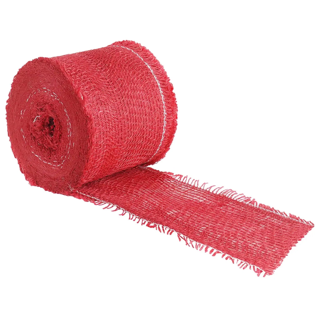 Rotolo di Juta 10 x 5000 cm Rosso 42012040