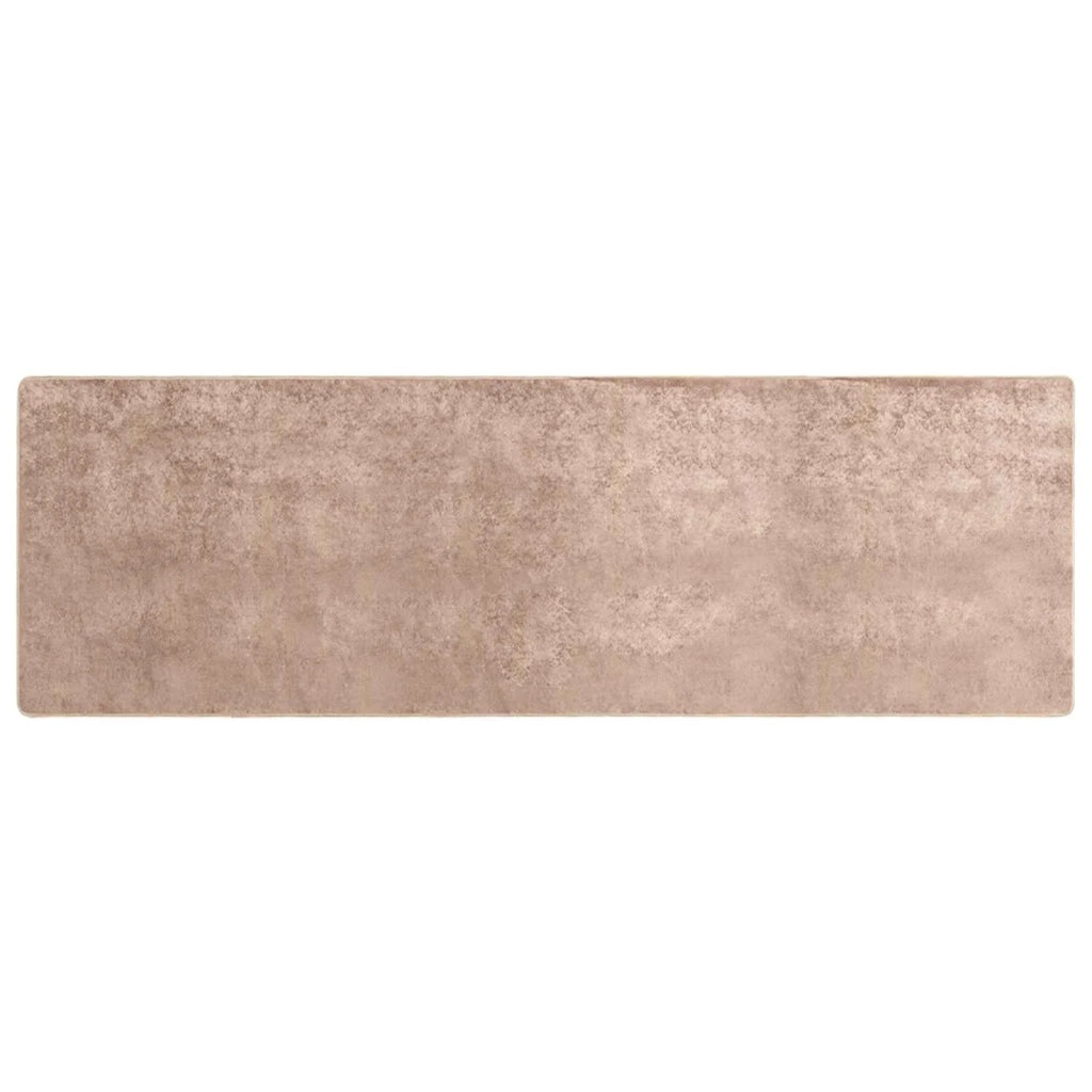 Runner Tappeto MARSA Sabbia 100 x 350 cm Poliestere e PVC 42023123
