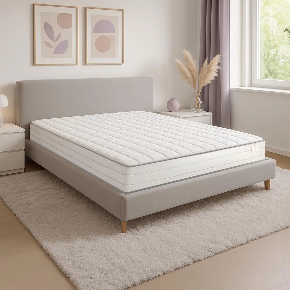 Materasso memory foam 80x190 h17 cm confortevole indeformabile antiacaro traspirante Made in Italy Farmarelax