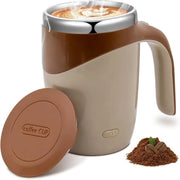 Caffettiera Auto-Tampante con Carica USB e Piastra in Acciaio Inossidabile