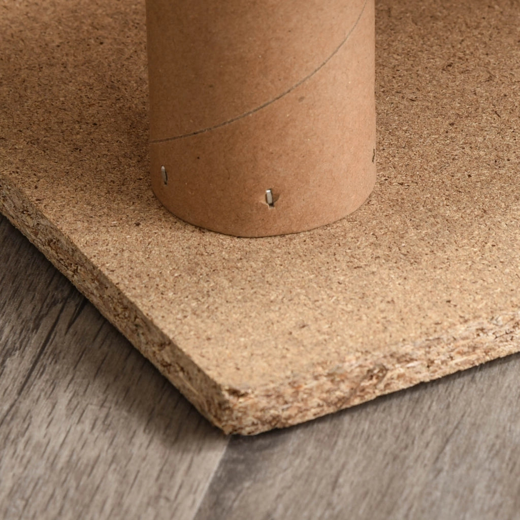 Scaletta per animali a 4 gradini con rivestimento in peluche rimovibile beige per divano o letto 60 × 35 × 44 cm